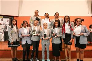 The debate team at the May tournament